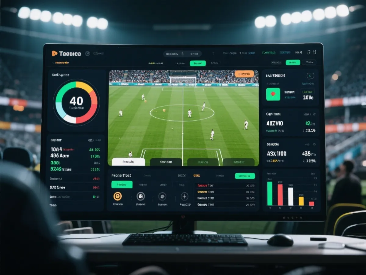 世界杯直播界面展示